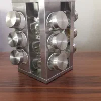 جاادویه استیل چرخشی|آب‌چکان و نظم‌دهنده ظروف|کرمانشاه, |دیوار