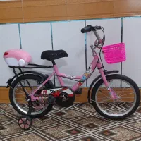 دوچرخه۱۶ صورتی و ۲۰ آبی سفید مناسب هدیه