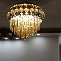 لوستر کریستال|لوستر و چراغ آویز|قروه, |دیوار