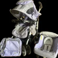 کالسکه، کریر به همراه کیف دوشی