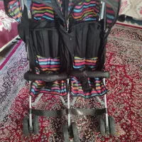 کالسکه دوقلو|کالسکه و لوازم جانبی|قدس, شهرقدس|دیوار