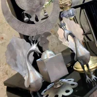 وسایل علم و علامت طاوس و خروس سایز۱