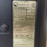 بخاری گازی مشکی طرح شومینه|بخاری، هیتر، شومینه|بابل, |دیوار