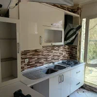 کابینت دست دوم با گازو هود سینک