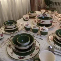 سرویس های پذیرایی سرامیکی رنگ کوره ای|ظروف سرو و پذیرایی|تهران, مسعودیه|دیوار