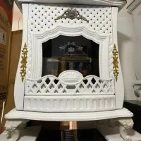 شومینه،طرح بخاری رنگ مشکی طلایی سفید کد89xg۷۶ا۷ا|بخاری، هیتر، شومینه|رشت, رشتیان|دیوار