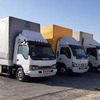 باربری حجت بار حمل اثاث منزل  کامیون بزرگ کارگر