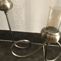 شمعدان برنز اصل|لوستر و چراغ آویز|بروجرد, |دیوار