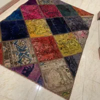 فرش چهل تیکه دست بافت 4 متری