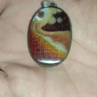 گردنبند عقیق درشت