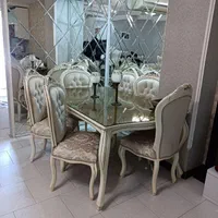 میز نهار خوری نو نو شیک سلطنتی کلاسیک ۶ نفره|مبلمان خانگی و میز عسلی|تهران, تهرانسر شرقی|دیوار