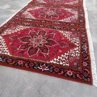 چهارتخته فرش ۶ متری نقشه تاجری هریس