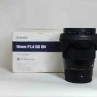 لنز سونی سیگما مانت Sigma 16mm f/1.4 DC DN Sony E