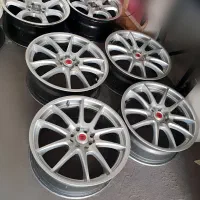 رینگ ۱۷ lenso سامورایی اورجینال شناسنامهدار|قطعات یدکی و لوازم جانبی|مشهد, رضاشهر|دیوار