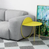 انواع عسلی جلو مبلی میز صندلی مدرن فلزی مدل اتانیل|مبلمان خانگی و میز عسلی|چالوس, |دیوار