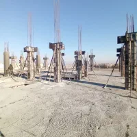 ارماتوربندی اسکلت استخر بتن دیوار برشی