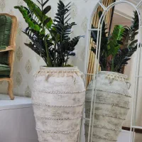 فروش گلدان سفالی پتینه سایز بزرگ|صنایع دستی و سایر لوازم تزئینی|کرمان, |دیوار