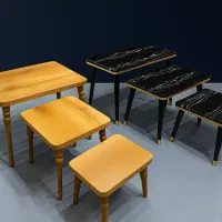 عسلی سه تکه آنتیک