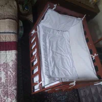 تخت مادر و کودک مخصوص نوزاد تا یکسالگی|تخت و سرویس خواب|تهران, دهکده المپیک|دیوار