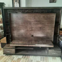 میزتلویزیون چوبی