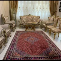 مبلمان ۹ نفره با دو صندلی میزبان اضافی|مبلمان خانگی و میز عسلی|تهران, سردارجنگل|دیوار