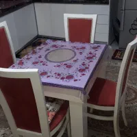 تخت خواب ۲ نفره با تشک و میز غذا خوری|تخت و سرویس خواب|ابهر, |دیوار