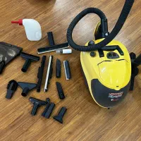 بخارشور/جاروبرقی/همه کاره/بگلس با ساکلون آبی