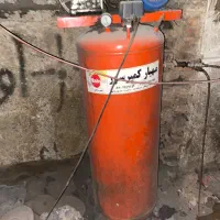 پمپ باد ایستاده در حد نو ۲۵۰ لیتری