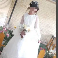 تور بچه گانه ۱۰ ۱۲ساله سفید|لباس|ارژن, |دیوار