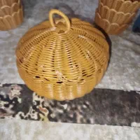 سبد ارغوان بافی