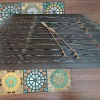 سنتور اعلا برند علیزاده با لوازم جانبی کامل