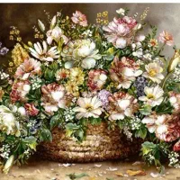 تابلو فرش گل ستاره