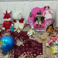 عروسک کاملا سالم در حد نو