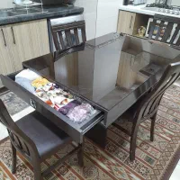 میز غذا خوری|میز و صندلی غذاخوری|مشکین‌دشت, |دیوار