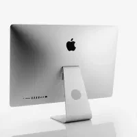 iMac slim all in one appleکامپیوتر تمیز بدون رنگ