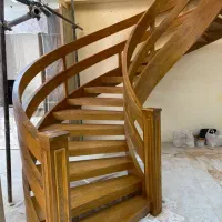 «پله گرد چوبی لوکس + کابینت و کمد اقساط »|مصالح و تجهیزات ساختمان|اصفهان, سپاهان‌شهر|دیوار