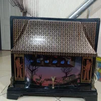 بخاری گازی طرح شومینه