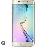 Lcd s6 edge gold lcd