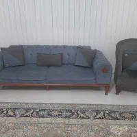 مبل راحتی اصلا استفاده نشده ۴ماهه خریدم|مبلمان خانگی و میز عسلی|شهریار, شهرک وائین|دیوار