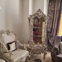 مبل سلطنتی ۹ نفره همراه با ناهار خوری ۶ نفره وه|مبلمان خانگی و میز عسلی|نظرآباد, رسالت|دیوار