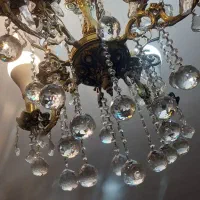 لوستر برنز|لوستر و چراغ آویز|تبریز, |دیوار