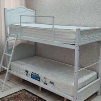 تخت دوتایی دو طبقه مدل پرنس|تخت و سرویس خواب|اردبیل, |دیوار