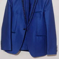 کت شلوار مردانه رنگ آبی کاربونی|لباس|قزوین, |دیوار