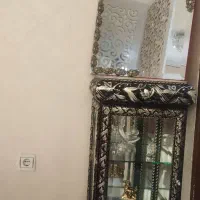 بوفه رزین و آینه دکوراتیو