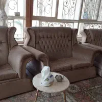 مبل هفت نفره مرتب و تمیز|مبلمان خانگی و میز عسلی|طرقبه, |دیوار