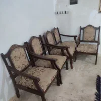 مبل راحتی طبی 8نفره باچوب روسی شیک و بادوام|مبلمان خانگی و میز عسلی|نوشین شهر, |دیوار