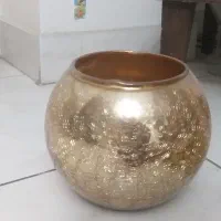 گلدان های اب گز و سینی اینه ای