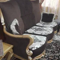 فروش مبل ۹ نفره کلاسیک تمیز|مبلمان خانگی و میز عسلی|رویان, |دیوار