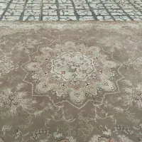 فرش و قالی دست دوم ۱۲ متری تمام اکریلیک تمیز
