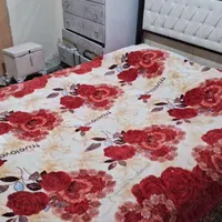 تخت خواب دونفره بدون تشک|تخت و سرویس خواب|بومهن, |دیوار